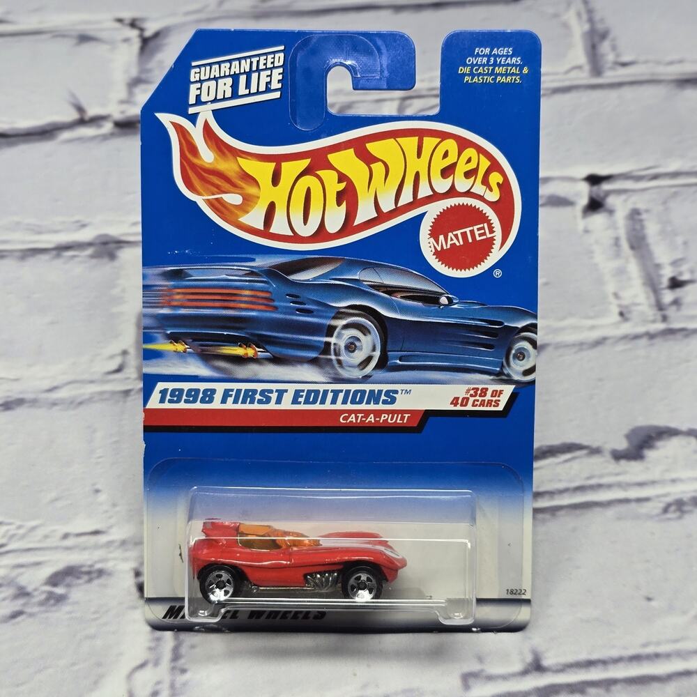 Hot Wheels #681 | Cat-A-Pult (Red) | 1998 First Editions